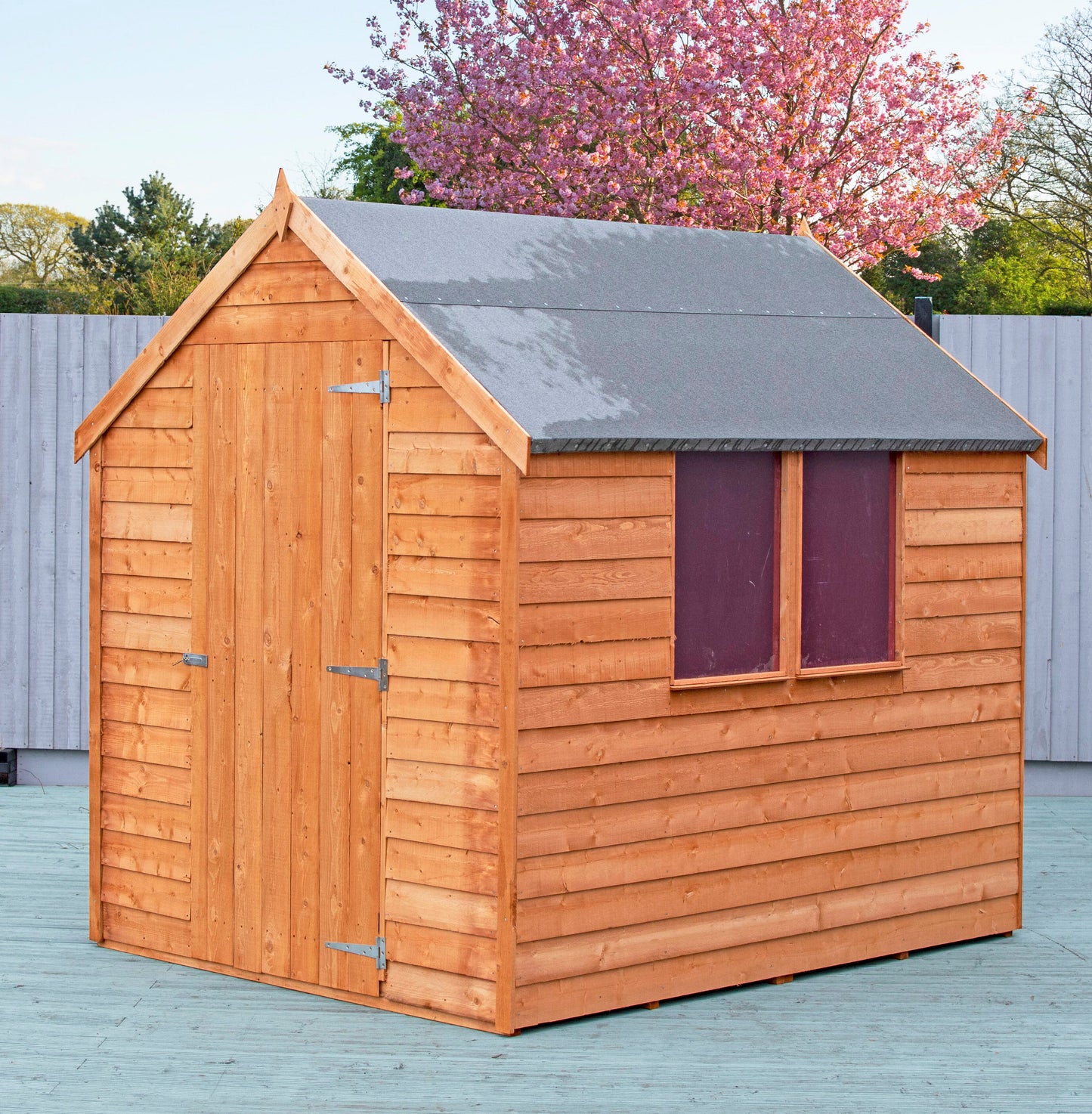 Garden Value Overlap 7 x 5 Shed with Window